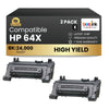 Compatible HP 64X CC364X Black Toner Cartridge High Yield (2 Pack)