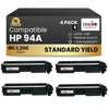 Compatible HP 94A CF294A Black Toner Cartridge (4 Pack)