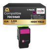 Compatible Lexmark 70C1HCM0 Toner Cartridge