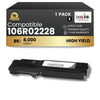 Cartouche de toner noir compatible Xerox 106R01630, 1 paquet
