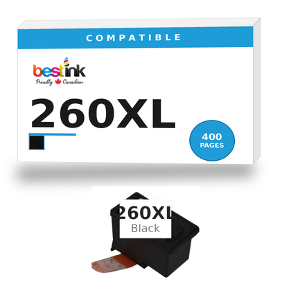 Canon 260XL Remanufactured Black Ink Cartridge — High Yield (3706C001)