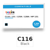 Canon C116/131/125A/128A/HP 131 Compatible Black Toner Cartridge — Standard Yield (1980B001AA)
