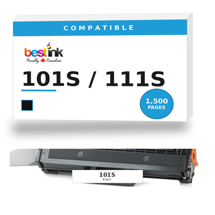 Samsung 101S/111S Compatible Black Toner Cartridge — Standard Yield (SU700A)
