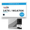 HP 147X Compatible Black Toner Cartridge — High Yield (W1470X)