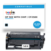 HP 58X WITH CHIP Compatible Black Toner Cartridge with Chip — High Yield (CF258X)