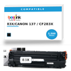 HP 83X/CANON 137 Compatible Black Toner Cartridge — High Yield (CF283X)