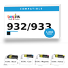 HP 932/933 Compatible Ink Cartridge Combo — 4-Pack (CN053AN/CN054AN/CN055AN/CN056AN)