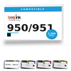 HP 950/951 Compatible Ink Cartridge Combo — 4-Pack (CN045AN/CN046AN/CN047AN/CN048AN)