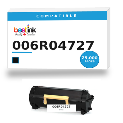 Xerox 006R04727 Compatible Black Toner Cartridge — Standard Yield (006R04727)