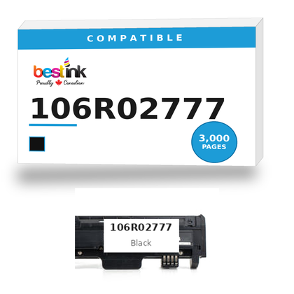 Xerox 106R02777 Compatible Black Toner Cartridge — Standard Yield (106R02777)