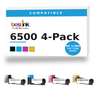 Xerox 6500 Compatible Toner 4-Pack — Black, Cyan, Magenta, Yellow (106R01597/106R01594/106R01595/106R01596)
