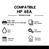 Compatible HP 48A CF248A  Black Toner Cartridge High Yield (4 Pack)