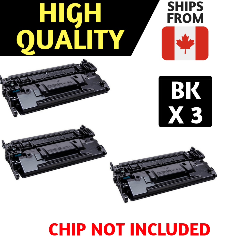 Compatible HP 89X CF289X Black Toner Cartridge High Yield