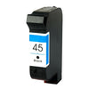 HP 45 Black Remanufactured Inkjet Cartridge (51645A)