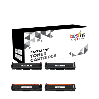 HP 307A CE740A CE741A CE742A CE743A Compatible Toner Cartridge Combo BK/C/M/Y (4 Pack)