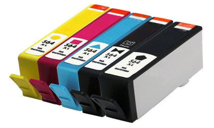HP 564XL Black/ Photo Black/ Cyan/ Magenta/Yellow New Compatible Combo Pack - High Capacity