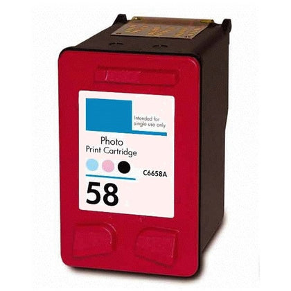 HP 58  Remanufactured Photo Ink Cartridge