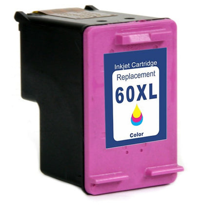 HP 60XL Color Remanufactured Inkjet Cartridge - High Capacity (CC644WN)