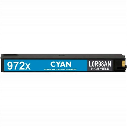 HP 972X L0R98AN Compatible Cyan High Yield PageWide Ink Cartridge for use in PageWide Pro 452 477 552 557