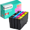 T812XL , High Capacity of T812, 812xl Remanufactured Ink Cartridge Combo BK/C/M/Y for use in WF EC-C7000, WF 7820, WF 7840