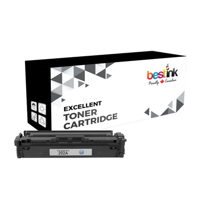 Compatible HP 202A CF501A Cyan Toner Cartridge