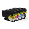 Compatible Brother LC3037 Ink Cartridge Combo Extra High Yield BK/C/M/Y for use in MFC-J5845DW, MFC-J5845DW XL, MFC-J5945DW, MFC-J6545DW, MFC-J6545DW XL, MFC-J6945DW