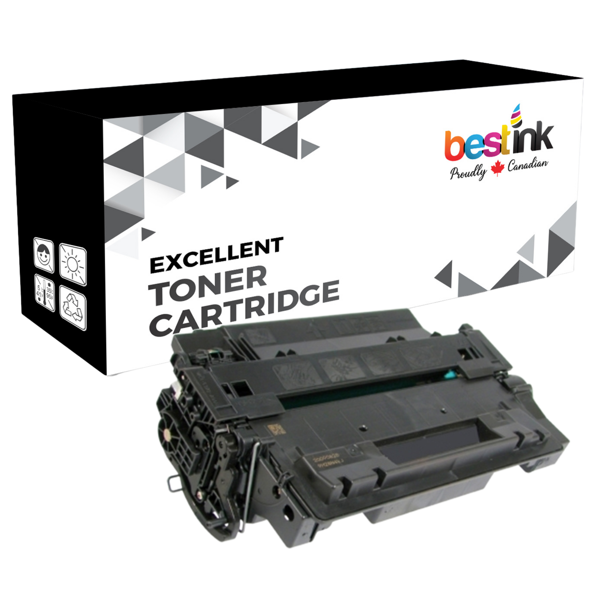 Compatible HP 55X CE255X MICR Black Toner Cartridge