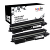 Compatible HP 17A CF217A Black Toner Cartridge - With Chip (2 Pack)