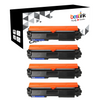 Compatible HP 30X CF230X Black Toner Cartridge High Yield With Chip (4 Pack)