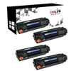 Compatible HP 35A CB435A Black Toner Cartridge -with chip (4 Pack)