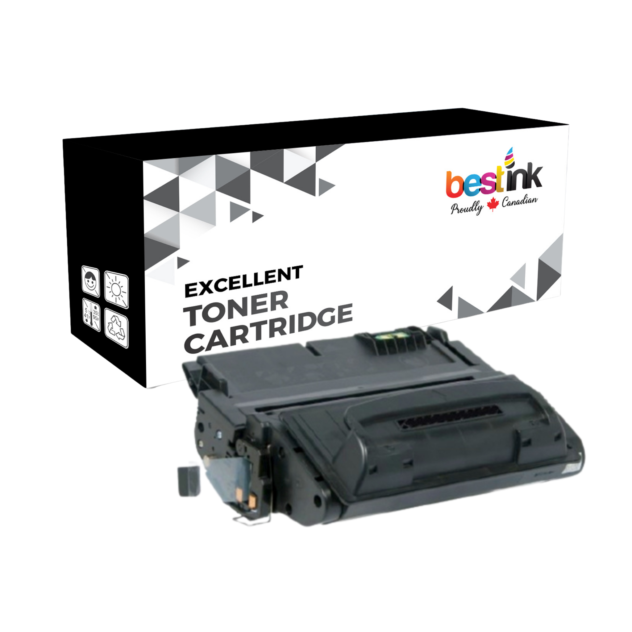 Compatible HP 42X Q5942X Black Toner Cartridge High Yield