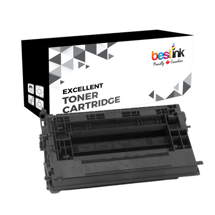 Compatible HP 37X CF237X Black Toner Cartridge High Yield