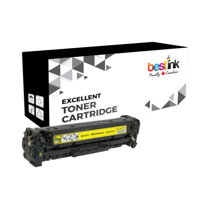 Compatible HP 304A CC532A Yellow Toner Cartridge