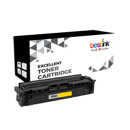 Compatible HP 215A W2312A Yellow Toner Cartridge - With Chip