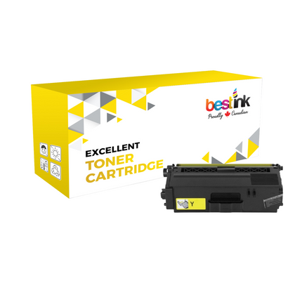 Brother TN336Y Compatible Yellow Toner Cartridge High Yield