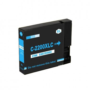 Canon PGI-2200XLC 9268B001 Compatible Cyan Pigment Ink Cartridge High Yield