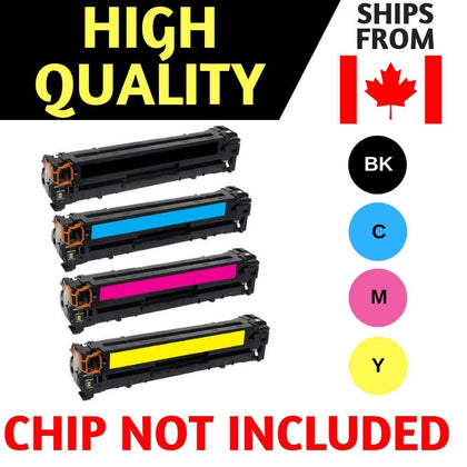 Best Toner Compatible with HP 414X - W2020X, W2021X, W2022X, W2023X Toner Cartridge High Yield Combo Pack Full set BK/C/M/Y - NO CHIP for use in Color LaserJet Pro M454dn, M454dw, M479dw, M479fdn, M479fdw