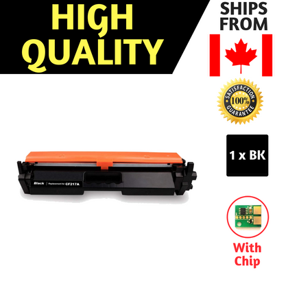 Best Compatible Black Toner for HP 17A CF217A  - With Chip