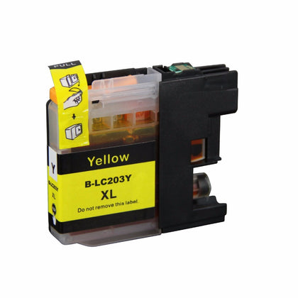 Brother LC-203XL Y New Yellow Compatible Inkjet Cartridge (LC-203Y)