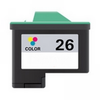 Lexmark #26/#27 Color Remanufactured Inkjet Cartridge (10N0026/10N0227)