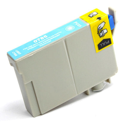 Epson T078 New Light Cyan Compatible Inkjet Cartridge (T078520)