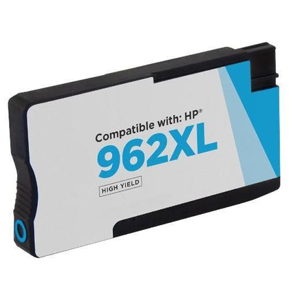 HP 962XL 3JA00AN Remanufactured Cyan Ink Cartridge High Yield