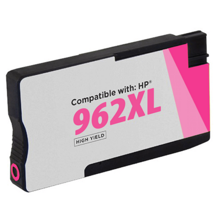 HP 962XL 3JA00AN Remanufactured Magenta Ink Cartridge High Yield