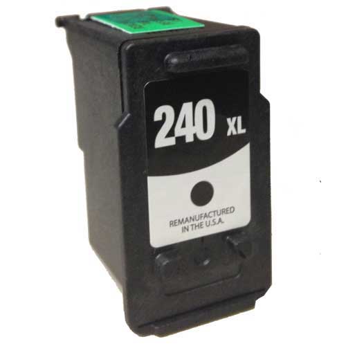 Canon PG-240XL Black Remanufactured Inkjet Cartridge - (High Capacity of Canon 240)