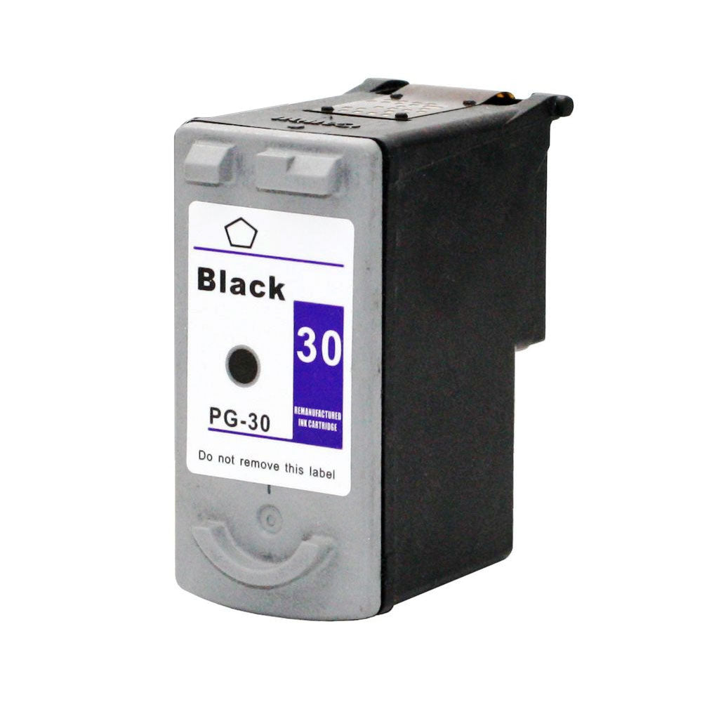 Canon PG-30 Remanufactured Black Inkjet Cartridge