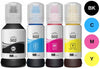Ink Bottles Replacements for T502 Compatible Ink Bottle Combo BK/C/M/Y -for use in ET-2700 ET-2750 ET-3700, ET-3750 ET-4750