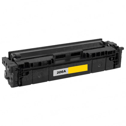 HP 206A W2112A Compatible Yellow Toner Cartridge - NO CHIP